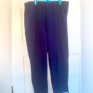 Sonoma Women’s Jersey Pants -Navy Blue -Large